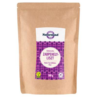 Naturmind gluténmentes zabpehelyliszt - 500 g