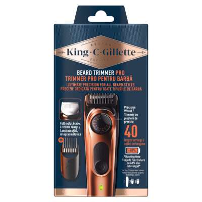 Gillette King C. szakáll trimmer - 1 db