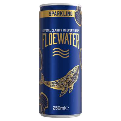 Floewater Sparkling duplán szűrt ívóvíz - 250 ml