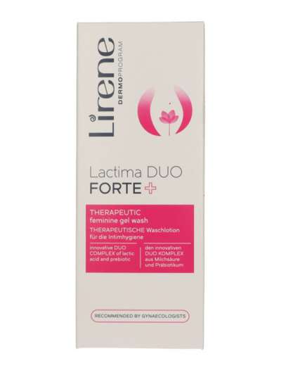 Lirene Lactima Duo Forte nyugtató mosakodó gél - 300 ml