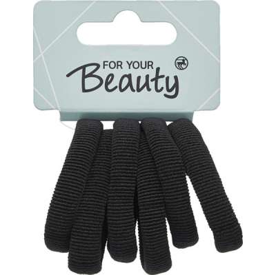 For Your Beauty hajgumi /46 Juliane fekete- 6 db