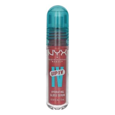 NYX Professional Makeup I.V Hydrating Lip Gloss Statin ajakfény /Bubblegum Burst  - 1 db