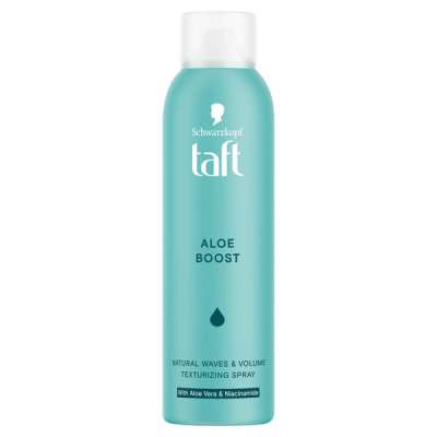 Taft Aloe Boost textúrázó spray aloe verával és niacinamiddal - 150 ml