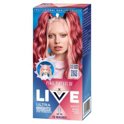 Schwarzkopf Live hajszínező /025 füstös rózsa - 1 db