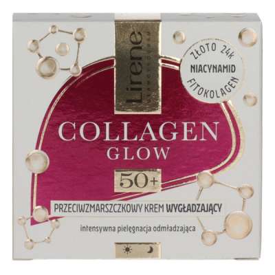 Lirene Collagen Glow ránctalanító arckrém 50+ - 50 ml