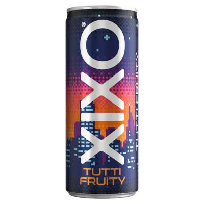 XIXO Tutti Fruity koffeinmentes szénsavas üdítőital tuttifruttiízű - 250 ml