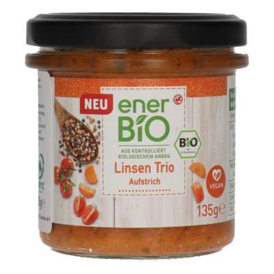 Ener-Bio lencse szendvicskrém - 135 g