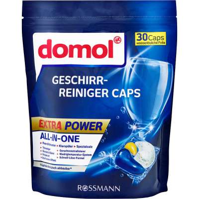 Domol Extra Power All in One mosogatógép kapszula - 30 db