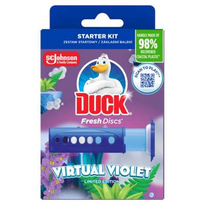 Duck Fresh Discs Virtual Violet WC-öblítő korong - 36 ml