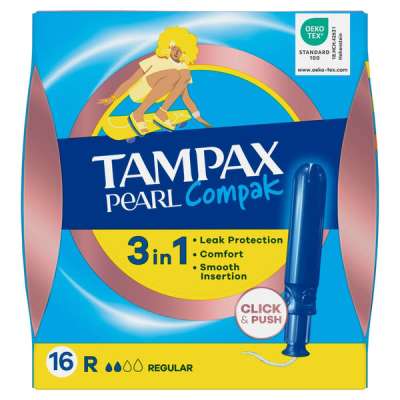 Tampax Pearl Compak tampon - 16 db