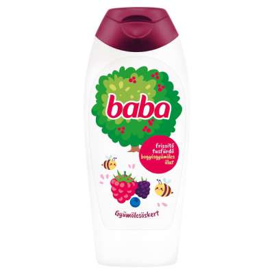 Baba Gyümölcskert tusfürdő bogyósgyümölcs illattal - 400 ml
