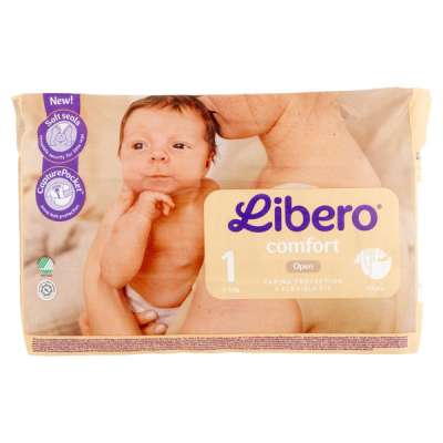 Libero Jumbo Comfort Newborn nadrágpelenka 1-es méret, 2-5 kg - 43 db