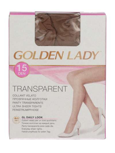 Golden Lady Transparent harisnyanadrág 15  Den Diano M - 1 db