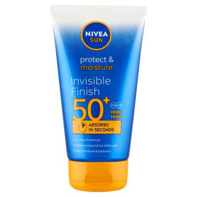 Nivea Sun Protect & Moisture Invisible Finish naptej FF50+ - 150 ml