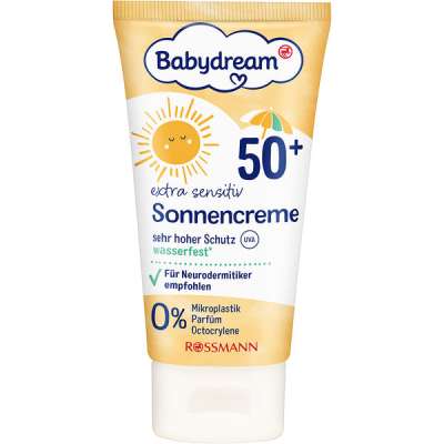 Babydream napozókrém LSF 50+ - 75 ml