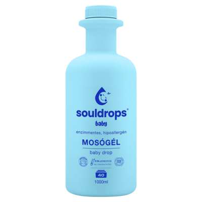 Souldrops Baby mosógél 40 mosás - 1000 ml