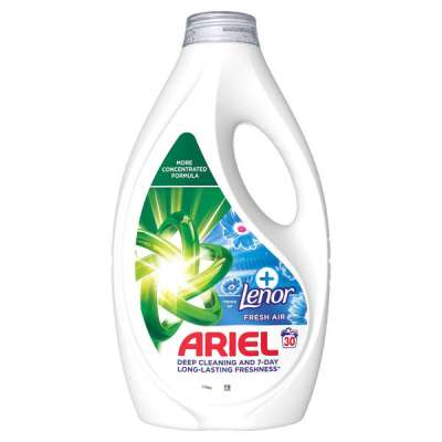 Ariel Fresh Air folyékony mosószer, 30 mosáshoz - 1350 ml