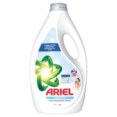 Ariel Sensitive folyékony mosószer, 50 mosáshoz - 2250 ml