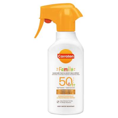 Carroten Family naptej spray SPF50 - 270 ml