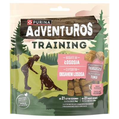 Purina Adventuros Training lazac ízű kutya jutalomfalat 115 g