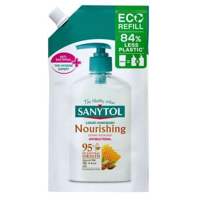 Sanytol folyékony szappan utántöltő mandula illattal - 500 ml