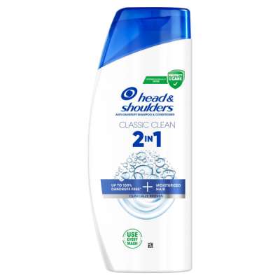 Head & Shoulders Classic Clean 2az1-ben korpásodás elleni sampon - 625 ml