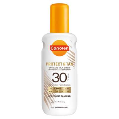 Carroten Protect & Tan SPF30 naptej spray - 200 ml