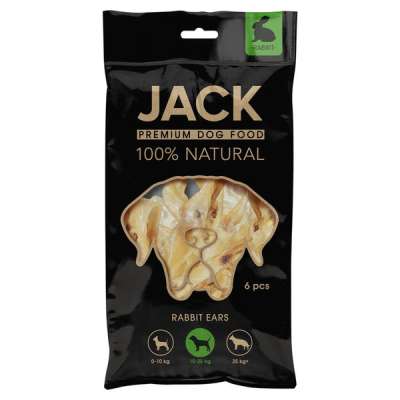 Jack nyúlfül - 6 db