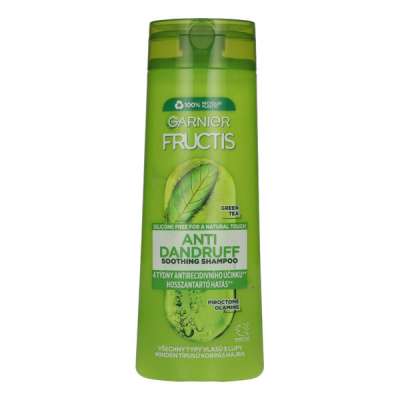 Garnier Fructis Antidandruff Soothing sampon minden típusú korpás hajra - 400 ml