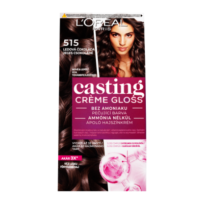 L'Oréal Paris Casting Crème Gloss ápoló hajszínkrém /515 jeges csokoládé - 1 db