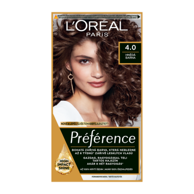 L'Oréal Paris Préférence hajfesték /4.0 barna - 1 db