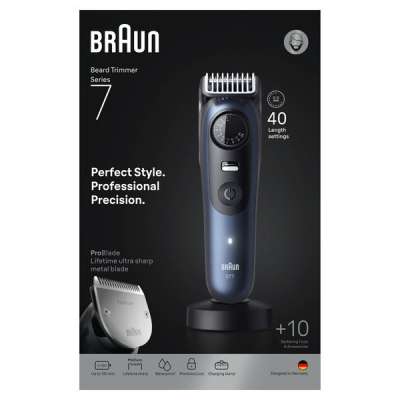 Braun Series 7 szakállvágó BT7540 /kék - 1 db