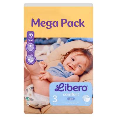 Libero Comfort nadrágpelenka, méret: 3, 5-8 kg - 76 db