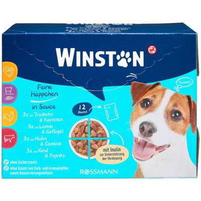 Winston multipack állatledel kutyáknak 12x100 g - 1200 g