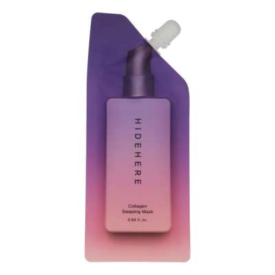 Hidehere éjszakai maszk kollagénnel - 25 ml