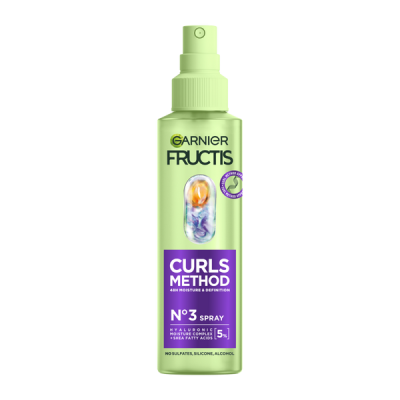 Garnier Fructis Curls Method spray száraz, hullámos és göndör hajra - 150 ml