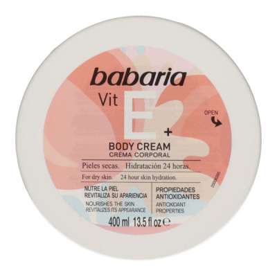 Babaria tápláló krém E-vitaminnal - 400 ml