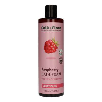 Folk&Flora habfürdő vadrózsával és málnával - 400 ml