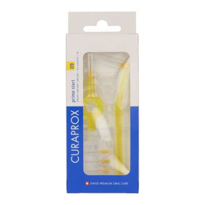 Curaprox Prime Start fogköztisztító /09 sárga - 5 db