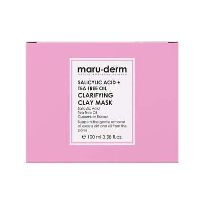 Maruderm tisztító agyagmaszk szalicilsavval és teafaolajjal - 100 ml