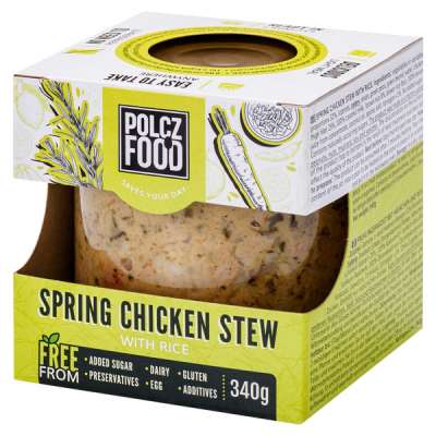Polcz tárkonyos csirkeragu rizzsel - 340 g
