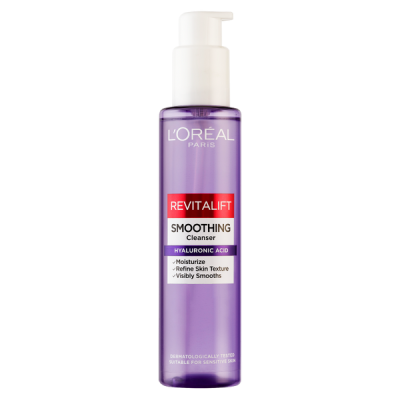 L'Oréal Paris Revitalift Filler bőrsimító arctisztító gél hialuronsavval - 150 ml