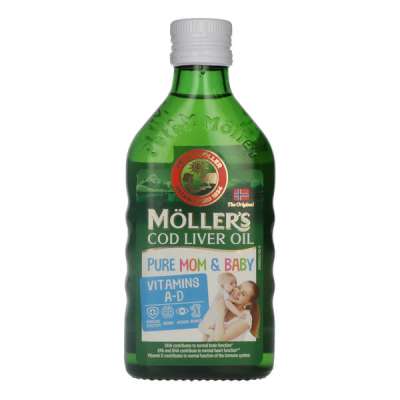 Moller's Baby Omega 3 halolaj értendkiegészítő - 250 ml
