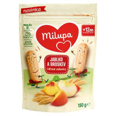 Milupa alma-barack ízű keksz - 150 g