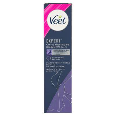 Veet Expert szőrtelenítő krém shea vajjal - 200 ml