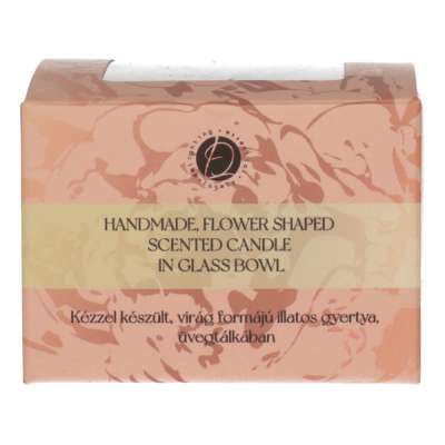Delighting illatos virágos gyertya üvegtálkába - 100 g