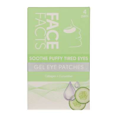 FaceFact szemkörnyékápoló tapasz puffadt szemekre - 4 db