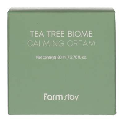 Farmstay nyugtató arckrém teafával - 80 ml