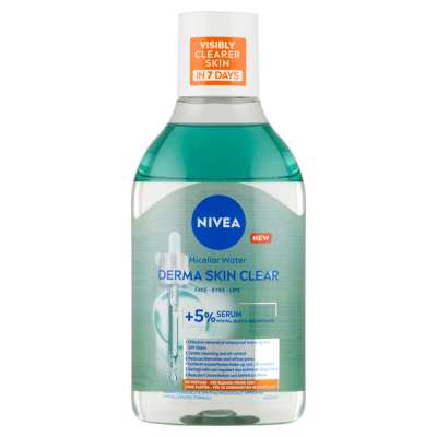NIVEA Derma Skin Clear micellás víz - 400 ml