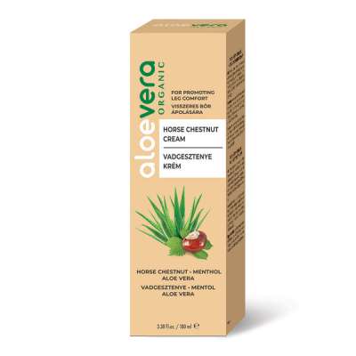 Aloe Vera Organic Vadgesztenye krém - 100 ml